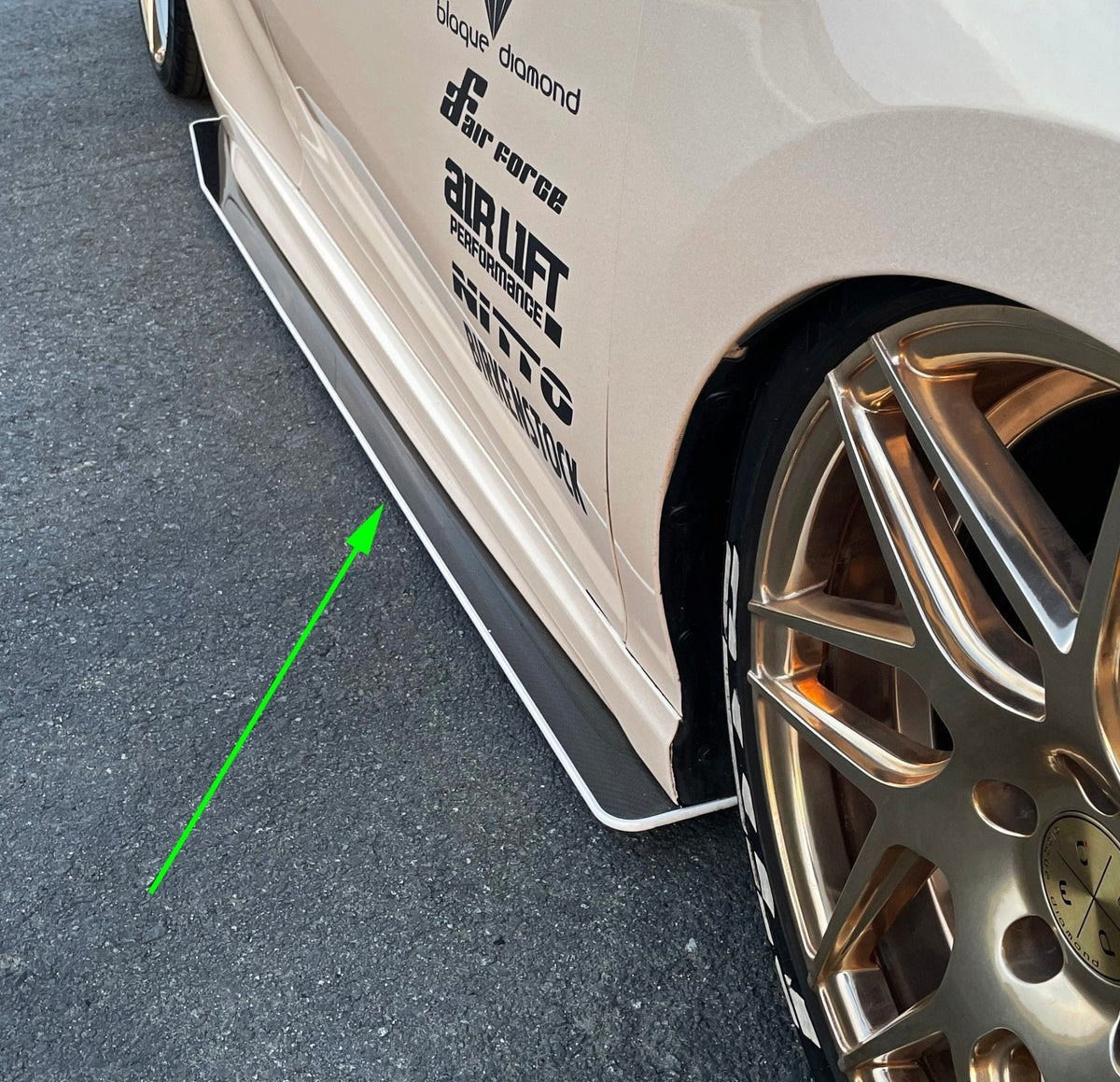 Toyota Camry (2018-2024) SE / XSE - Side Skirts V2