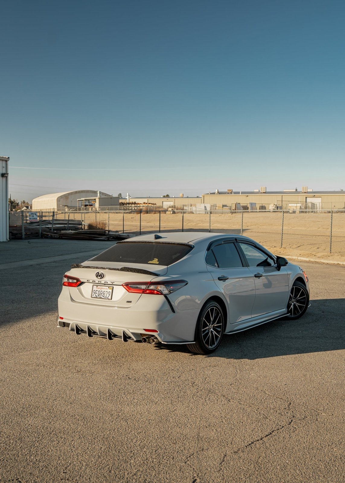 Toyota Camry (2018-2024) SE / XSE HDPE Rear Diffuser + Spats