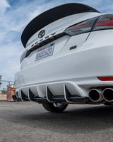 Toyota Camry (2018-2024) SE / XSE HDPE Rear Diffuser + Spats