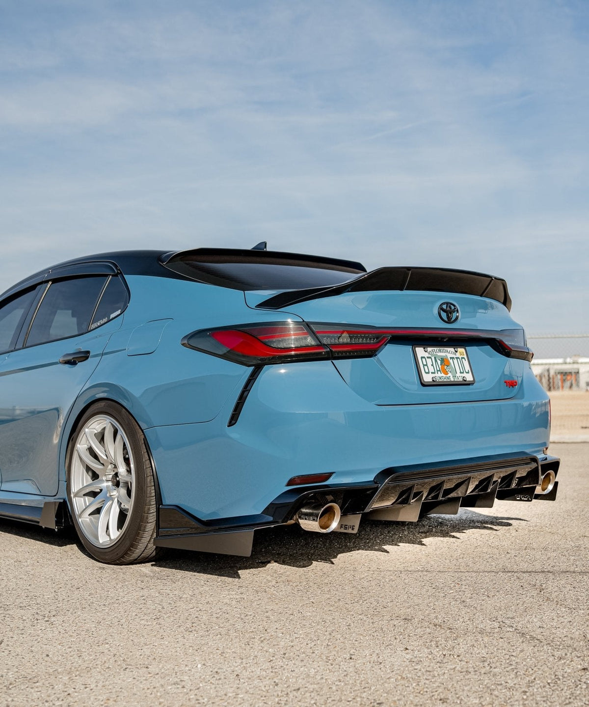 Toyota Camry (2020-2024) TRD Edition Rear Diffuser/Outer Spats V1