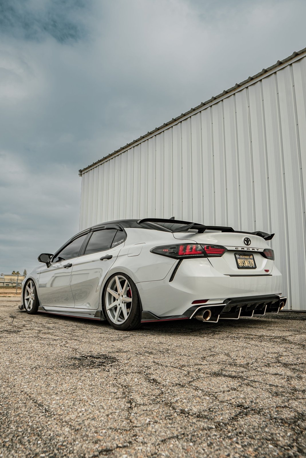 Toyota Camry (2020-2024) TRD Edition Rear Diffuser/Outer Spats V1