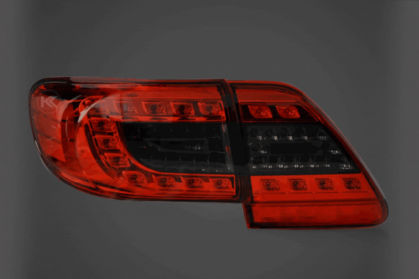 Toyota Corolla 10th Gen (E140 Wide-Body) Facelift LED Tail Lights (201