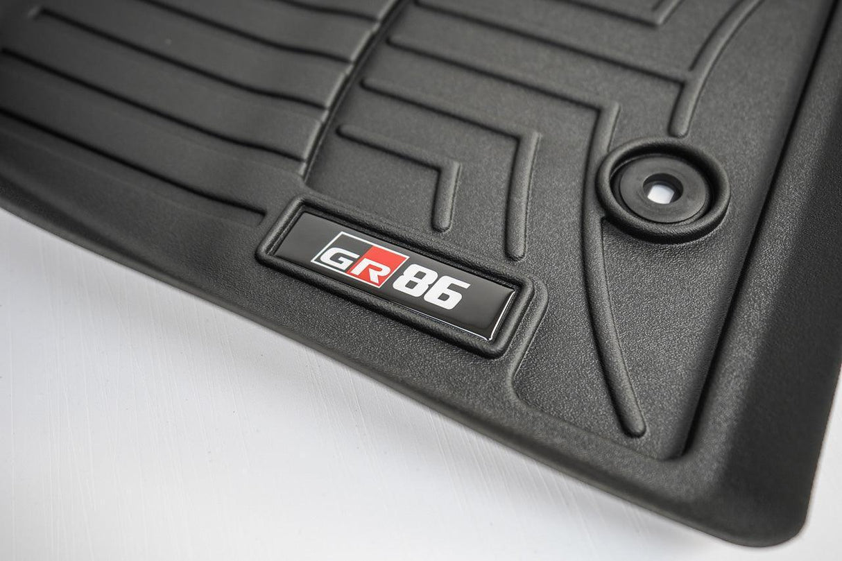Toyota "GR86" Emblems for Weathertech Floor Mats (Single)