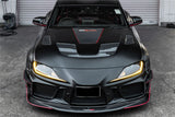 2019-UP Toyota GR Supra (J29 DB) A90 A91 BKSSII Style Carbon Fiber Hood