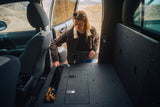 Toyota Tacoma 2005-2023 2nd and 3rd Gen Double Cab Version 2 - Second Row Seat Delete Plate System