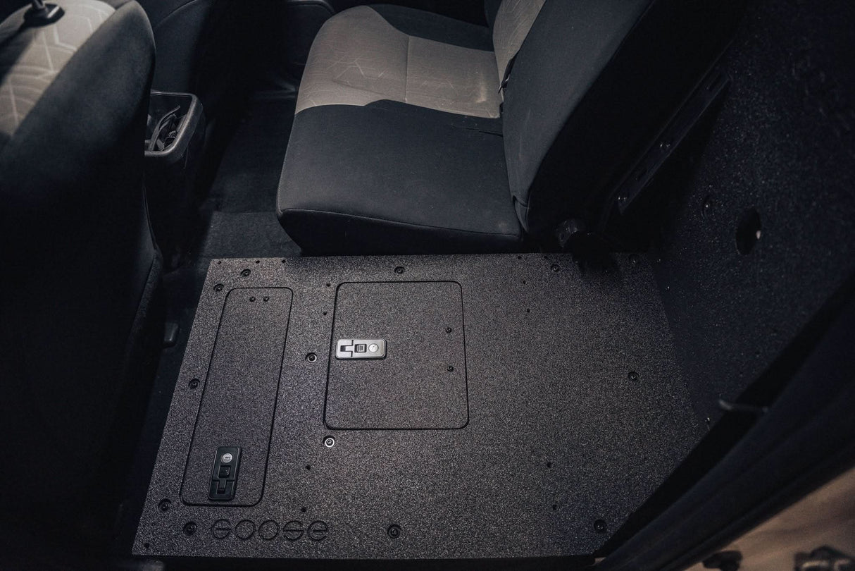 Toyota Tacoma 2005-2023 2nd and 3rd Gen Double Cab Version 2 - Second Row Seat Delete Plate System