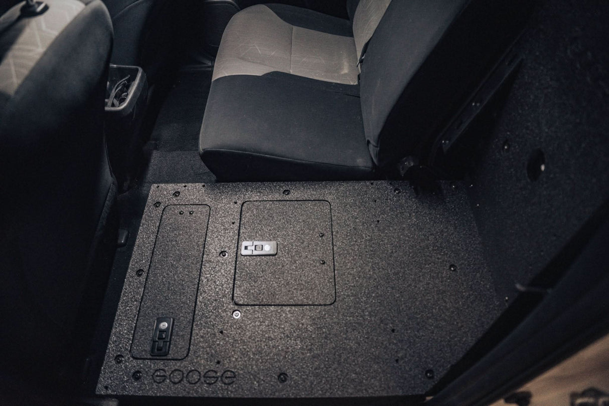 Toyota Tacoma 2005-2023 2nd and 3rd Gen Double Cab Version 2 - Second Row Seat Delete Plate System
