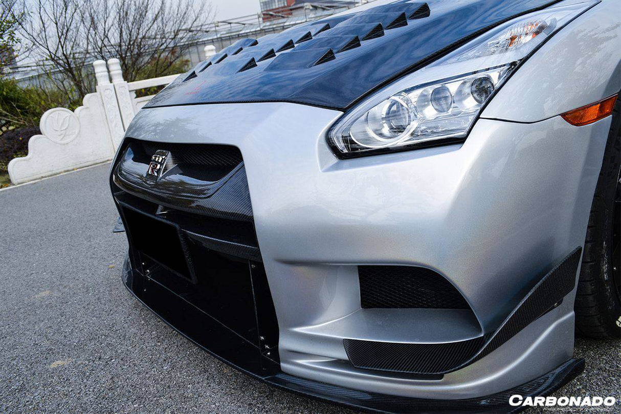 2008-2016 Nissan GTR R35 CBA DBA TPR Style Front Bumper
