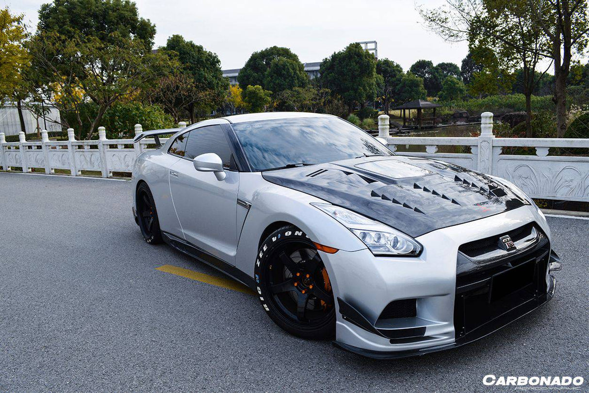 2008-2016 Nissan GTR R35 CBA DBA TPR Style Front Bumper