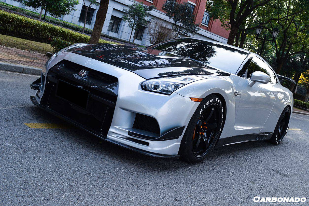 2008-2016 Nissan GTR R35 CBA DBA TPR Style Front Bumper