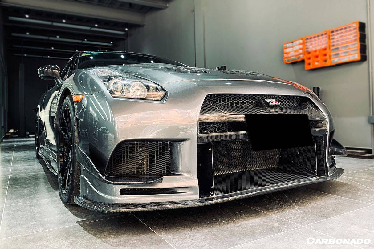 2008-2016 Nissan GTR R35 CBA DBA TPR Style Front Bumper