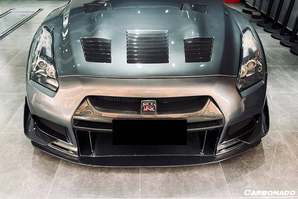 2008-2016 Nissan GTR R35 CBA DBA TPR Style Front Bumper