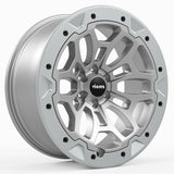 TRX Beadlock Style Matte Gray with Forged Beadlock Wheel