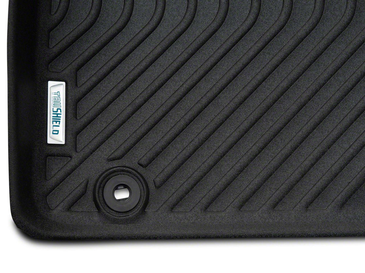 TruShield Precision Molded Front Floor Liners; Black (15-23 Challenger)