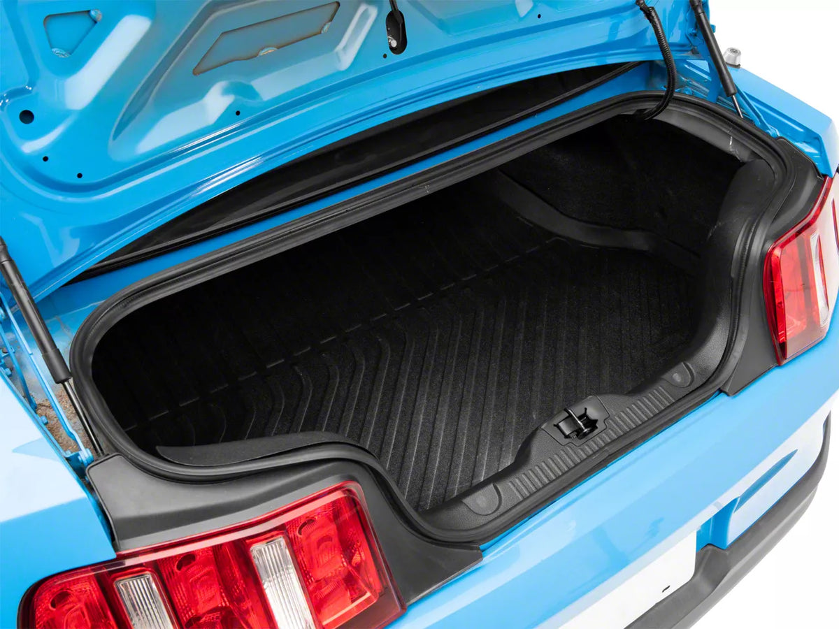 Speedform 4-Piece All-Weather Floor Mats; Black (79-14 Mustang)