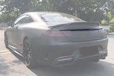 2014-2021 Mercedes Benz C217 S Class S63  S65 AMG Coupe OE Style Carbon Fiber Trunk Trim