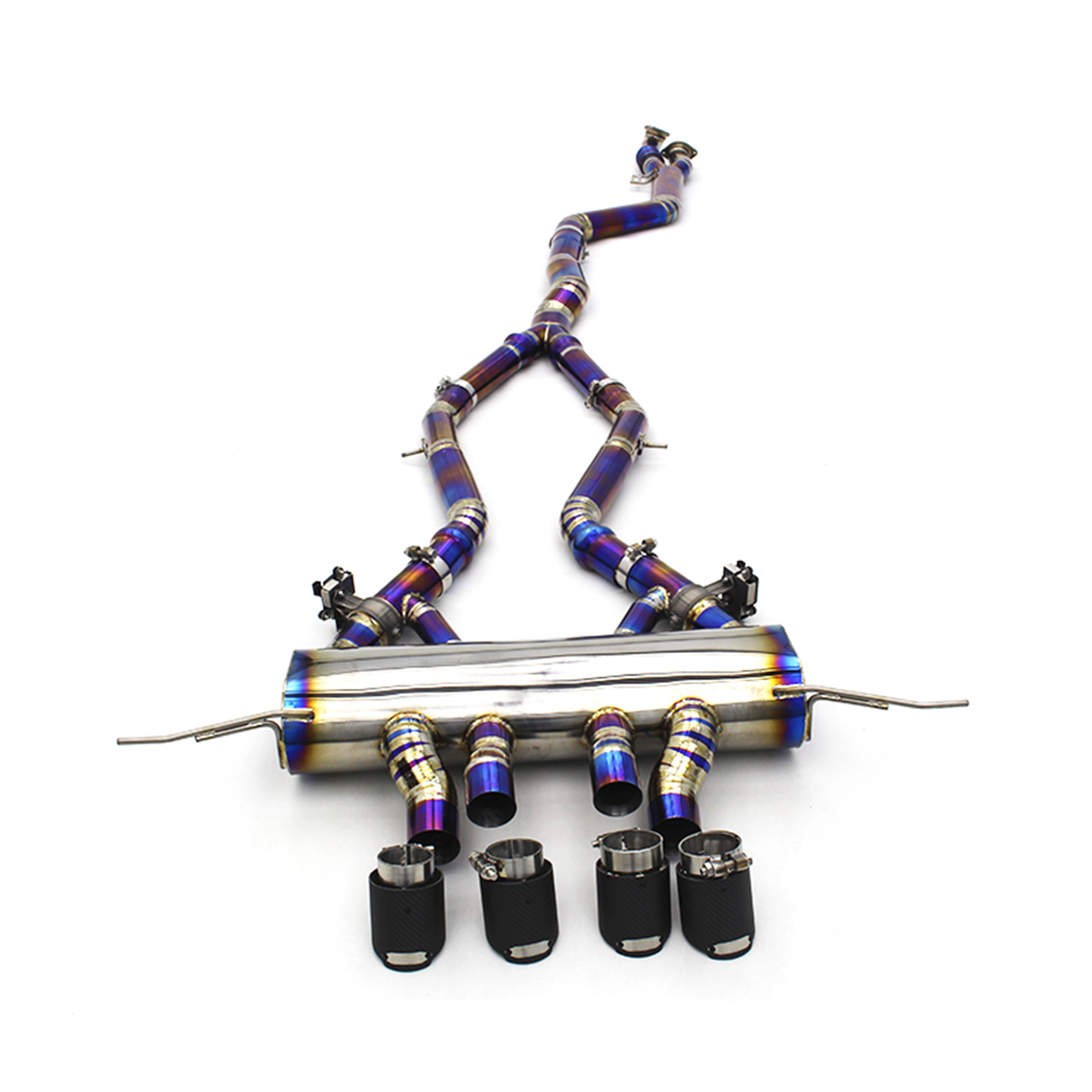 Titanium Valved Exhaust System for BMW M3 G80 3.0T