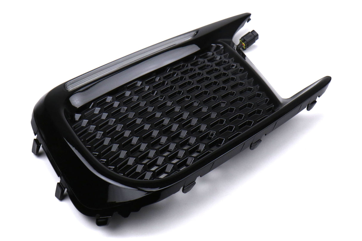 OLM Facelift JDM Style DRL / Sequential Turn Signal Bezel (No Fog Hole) - 18+ WRX* / STI