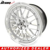Universal 18x9In 5x100 Hyper Silver Hayame Performance Wheel Rims
