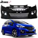 2015-2016Â Honda Fit GK5 Jazz Front Bumper Conversion DLR Foglight PP