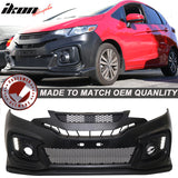 2015-2016Â Honda Fit GK5 Front Bumper Conversion Cover DRL Light PP