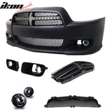 2011-2014Â Dodge Charger SRT OE Black Front Bumper Conversion Cover PP