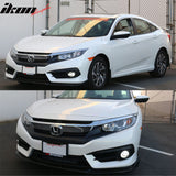 2015-2016Â Honda Civic 4Dr 2Dr Fog Light And Fog Cover US Model ABS