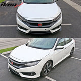 2016-2018Â Honda Civic Sedan IKON Front Rear Bumper Lip Side Skirts