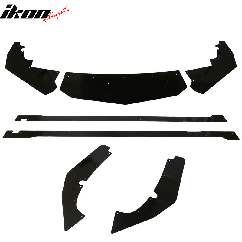 2016-2018Â Honda Civic Sedan IKON Front Rear Bumper Lip Side Skirts