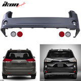 2011-2020Â Toyota Sienna SE Rear Bumper Cover Conversion Reflector PP
