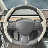 Ultra-thin Carbon Fiber Pattern Steering Wheel Cover for Tesla Model 3/ Y