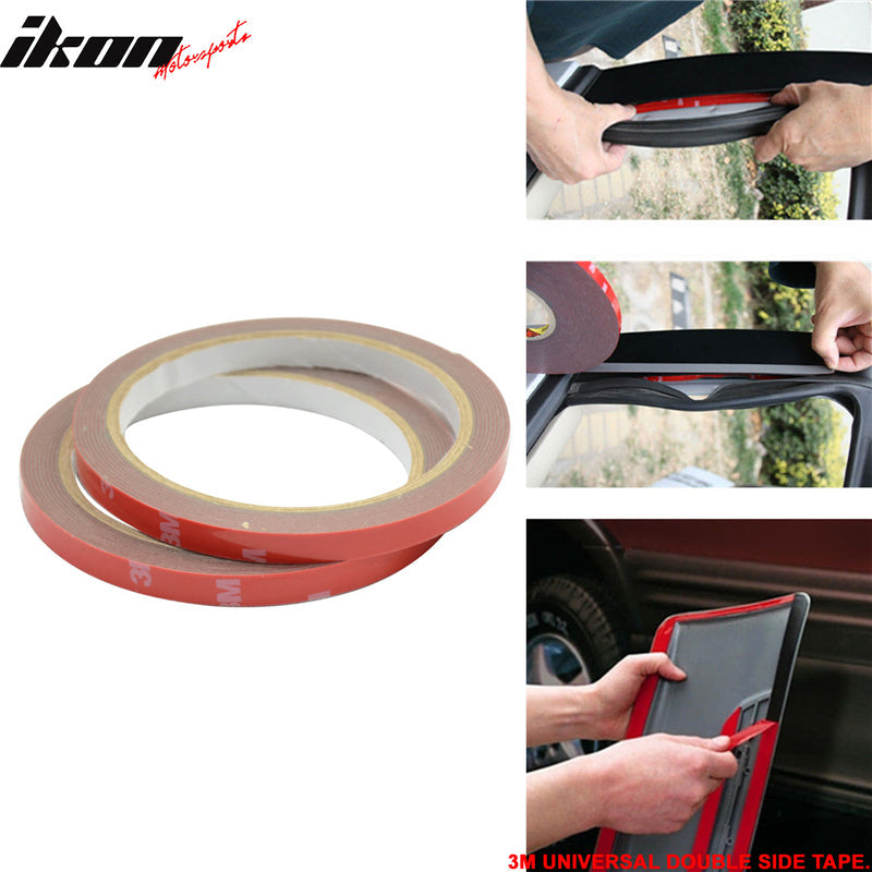2x Rolls 3M Double Sided Tape Mouldings Trim Versatile Strong