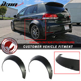Ikon V3 Universal 50mm Front 90mm Wide Rear Fender Flares of 4