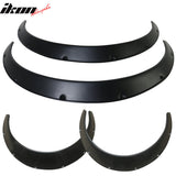 Ikon V3 Universal 50mm Front 90mm Wide Rear Fender Flares of 4