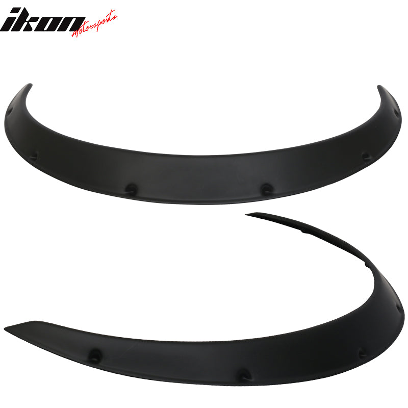 Ikon V3 Universal 50mm Front 90mm Wide Rear Fender Flares of 4