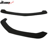 Universal Fitment Type 5 Unpainted Front Bumper Lip Splitter PP