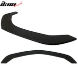 Universal Fitment Type 5 Unpainted Front Bumper Lip Splitter PP