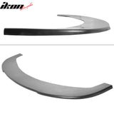 Universal 66" Unpainted Black Front Lip SplitterPU