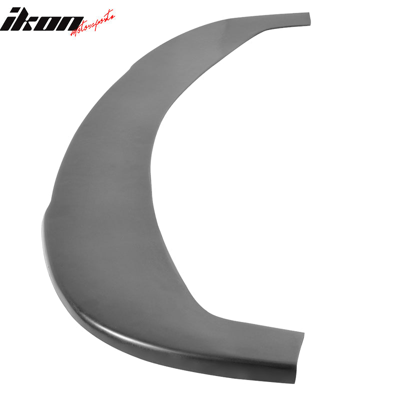 Universal 66" Unpainted Black Front Lip SplitterPU