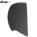 V3 Style Universal GT Rear Spoiler Wing Side Plate Add On Carbon Fiber