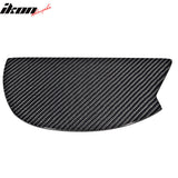V3 Style Universal GT Rear Spoiler Wing Side Plate Add On Carbon Fiber