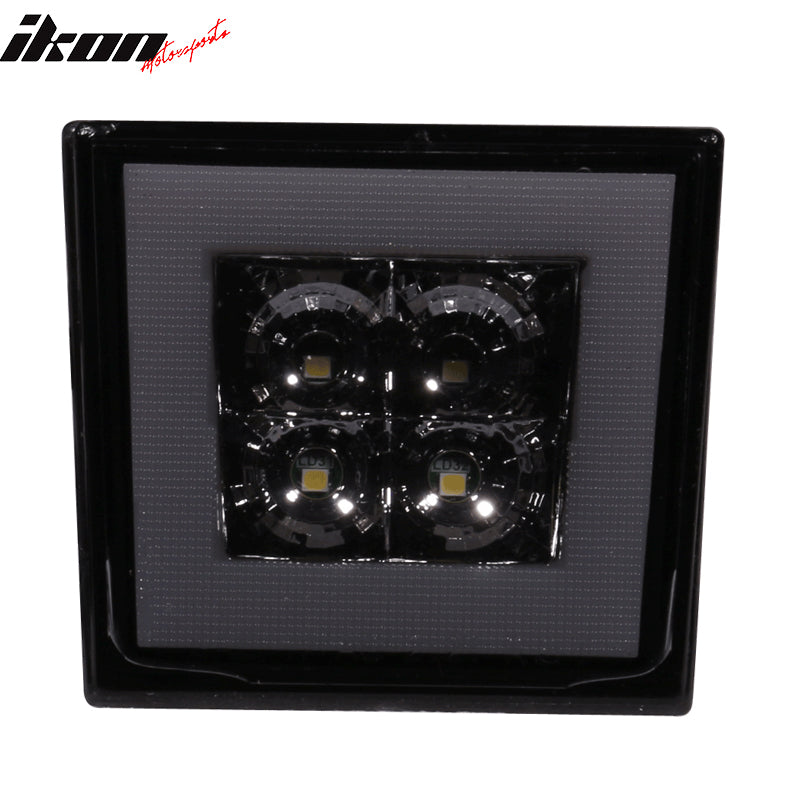 Universa Square Smoke LED Rear Tail Third 3RD Brake Lights