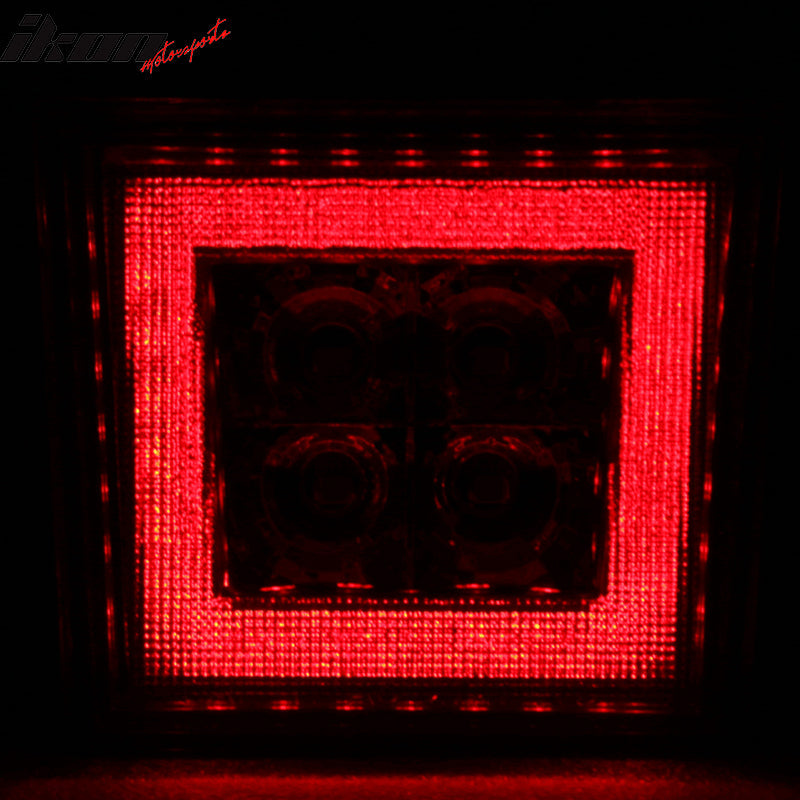 Universa Square Smoke LED Rear Tail Third 3RD Brake Lights
