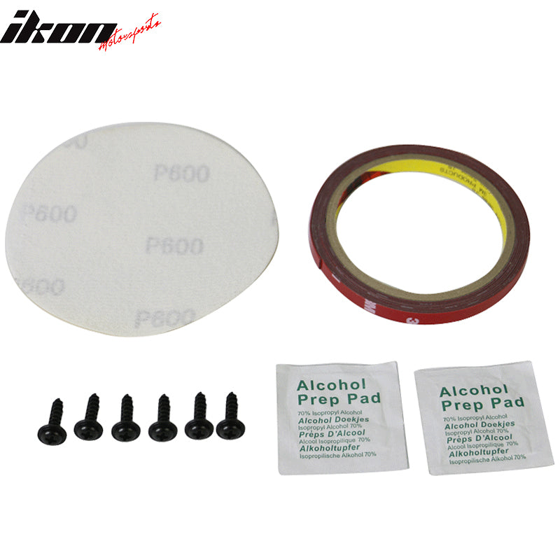 Automotive 3M Adhesive Mounting Screws Installation Hardware Kit