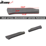 12.5" x 2.5" Universal GT Style Rear Bumper Lip Spats Splitters PU
