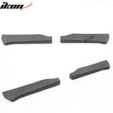 12.5" x 2.5" Universal GT Style Rear Bumper Lip Spats Splitters PU