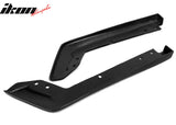 Rear Bumper Lip Lower Side Spat Valance for Universal 6.5" x 16" Unpainted