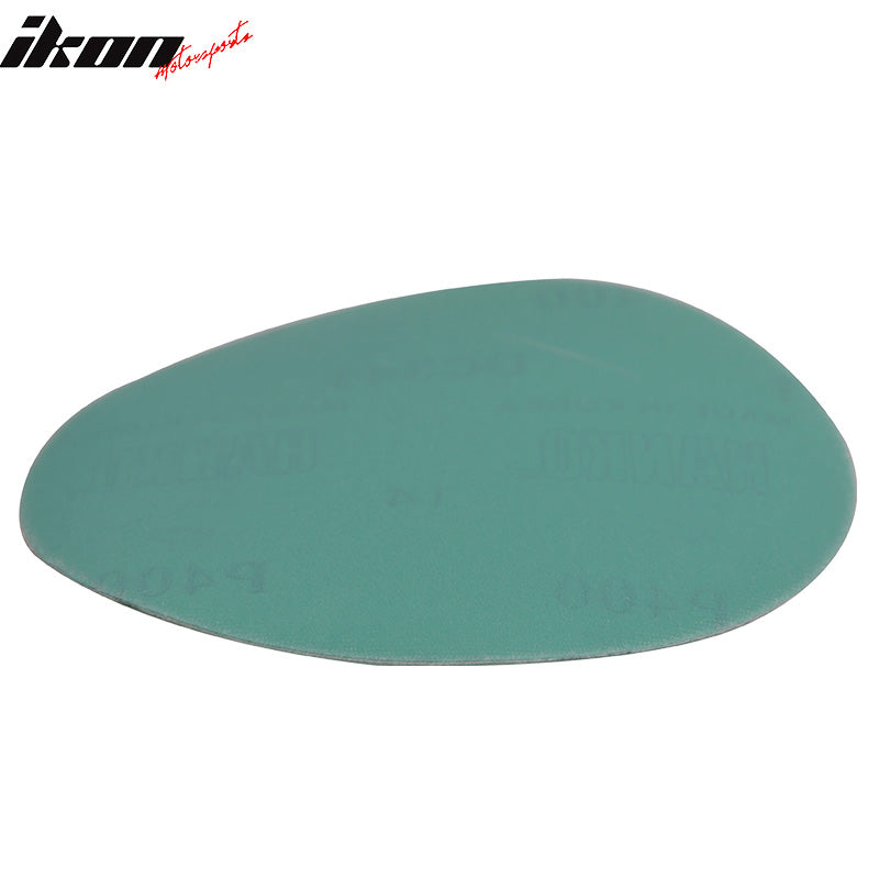 Wet Dry 5in No Hole Sand Paper Disc 400 Grit Auto Car Sandpaper 50PC
