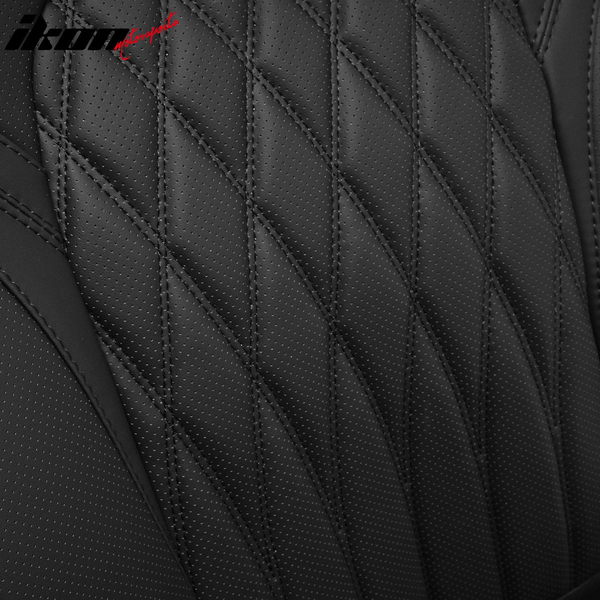 For 5 Passenger Cars Seat Covers 05 Style Front Rear Row Protector PU