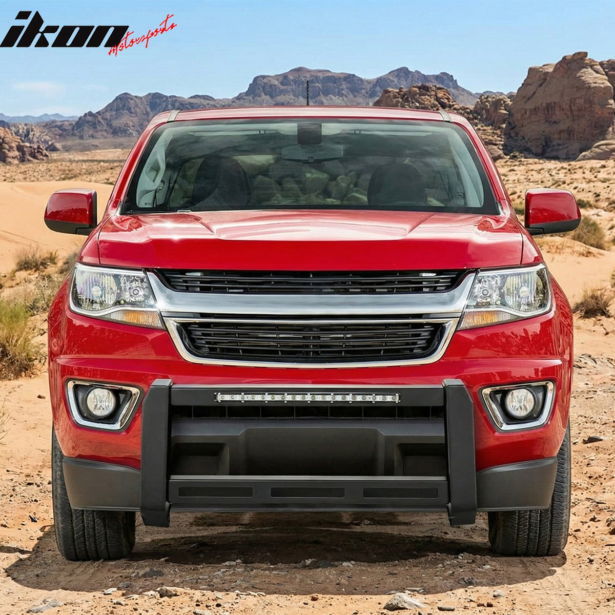 2015-2022 Chevy Colorado & GMC Canyon Brush Bumper Grille Guard W/LED